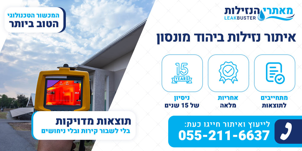 איתור נזילות ביהוד מונוסון