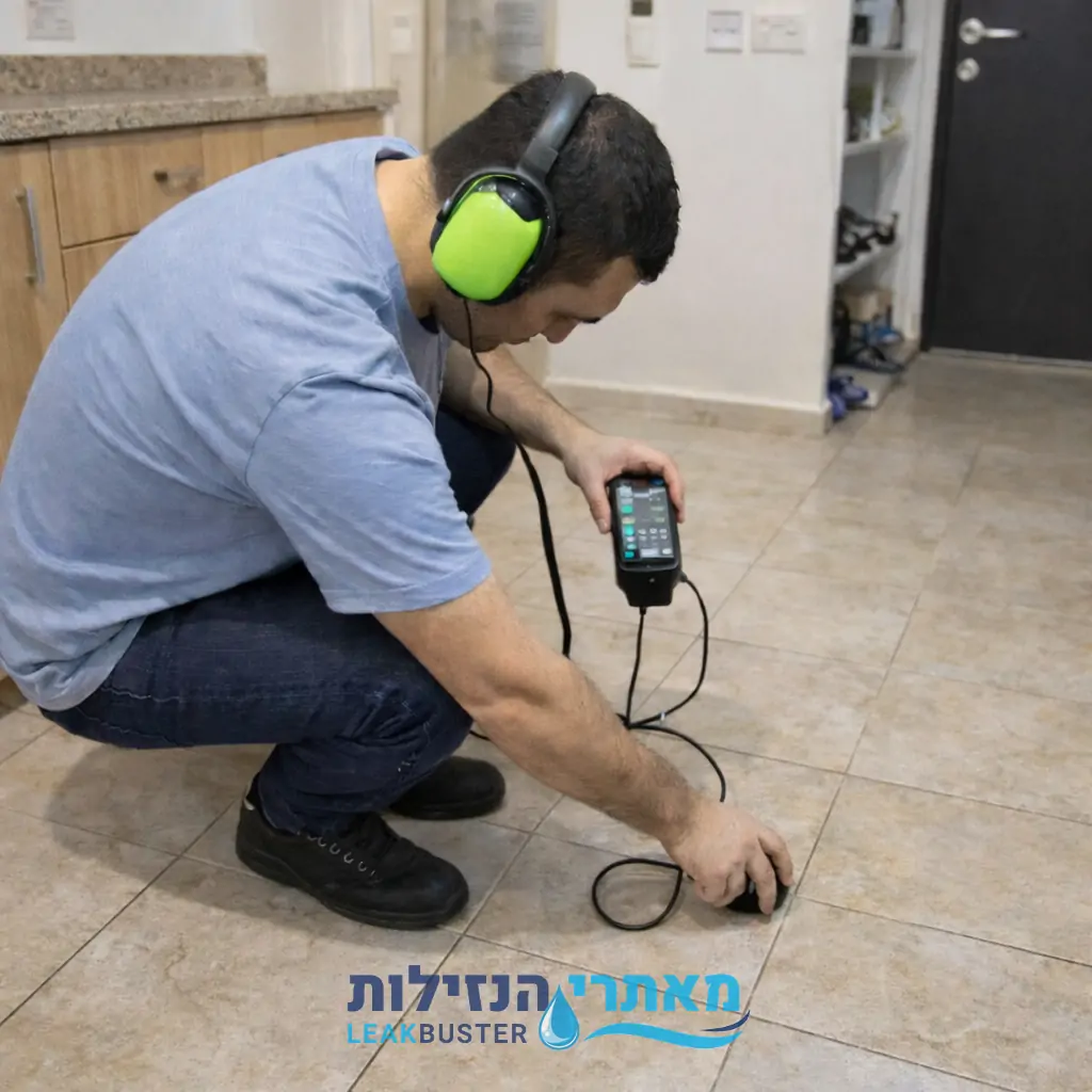 איתור נזילה ללא הרס