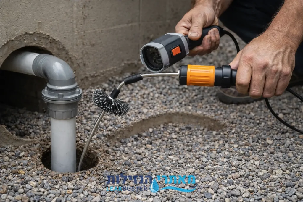 איתור נזילה בצנרת